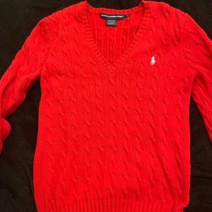 Polo sweater it’s a L bit fits like a medium